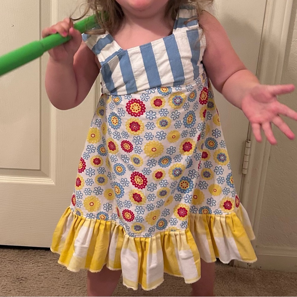 Boutique pinafore sundress size 4